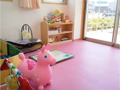 画像:平野さつきこども園 内観