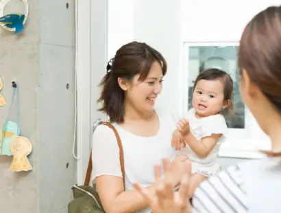 画像:子供とお母さんイメージ