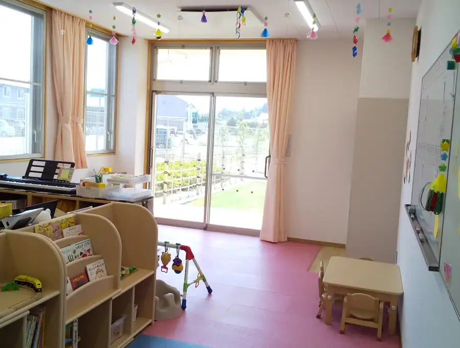 画像:平野さつきこども園 内観