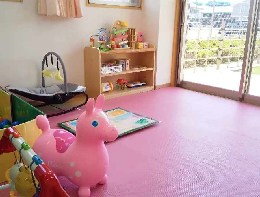 画像:平野さつきこども園 内観